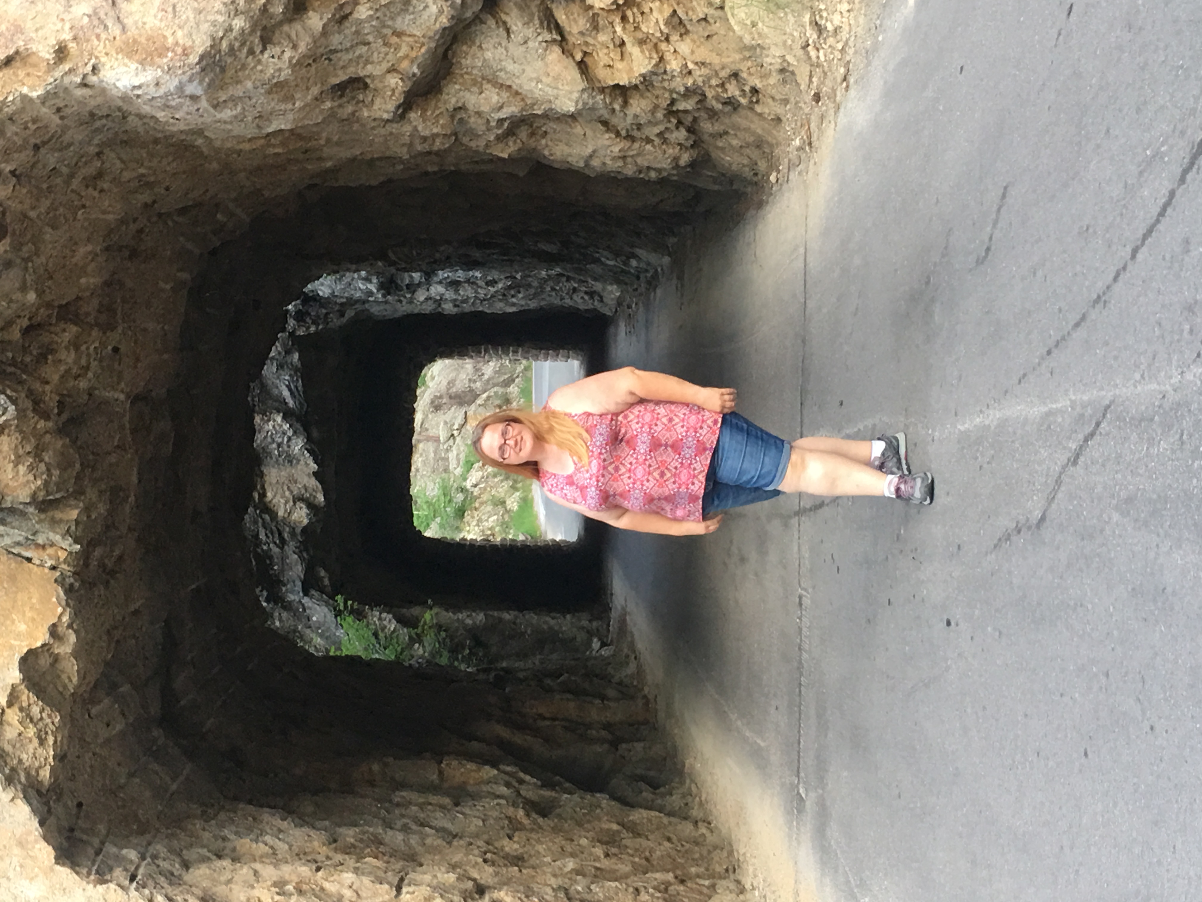 Kristabell Johnson in Black Hills National Forest, Keystone SD